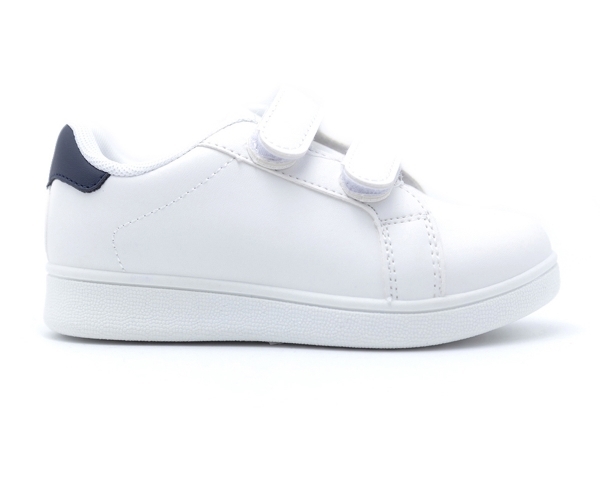 Boy's White Double Velcro Sneakers - Shop boy's sneakers and shoes ...